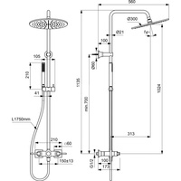 JOY NEO System natryskowy DC SHR LEVER CHR