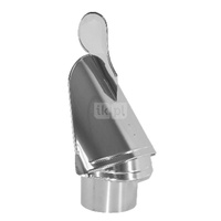 Zakończenie HUSAR fi180mm z króćcem - podstawa rurowa wciskana