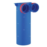 Skrzynka rozprężna nawiewno/wyciągowa 2x90/125 - 300