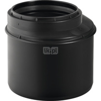 Zwężka GEBERIT Silent-PP krótka redukcja, PP / PP, 90 mm, DN 90 x 75 mm x DN 70 (końcówka wciskowa x mufa wciskowa) z uszczelką