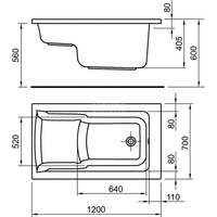 CONNECT AIR WANNA 120X70 DO ZAB. Z SIEDZ