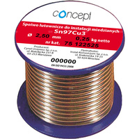 Drut lutowniczy (Sn97Cu3) Concept By CYNEL fi 3 mm, 250 g