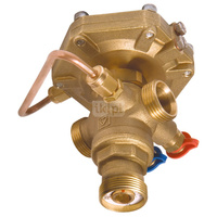 Regulator przepływu HERZ 4001 mosiądz DN 40 Gwint zewnętrzny PN16