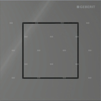 Przycisk uruchamiający Geberit typ 40 do systemu spłukiwania pisuarów z pneumatycznym uruchamianiem spłukiwania, kwadratowy: Lava