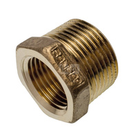 Złącze SANHA PURAFIT redukcja, brąz, 1 1/2'' x 1'' (GZ x GW)