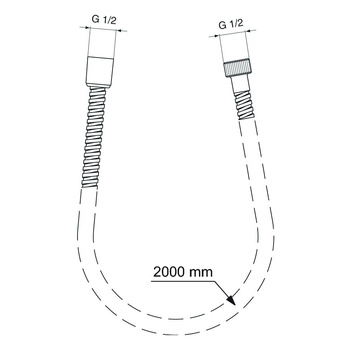 METALFLEX WĄŻ 200 CM