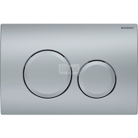 Przycisk uruchamiający Geberit Delta20, przedni, chrom-mat, okrągły