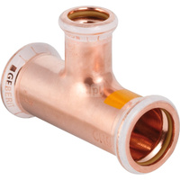 Trójnik GEBERIT Mapress Kupfer Gas redukcja, do gazu Cu 18 mm x 15 mm x 18 mm MZ
