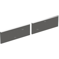 Zestaw frontów szuflad do szafki pod umywalkę podwójną GEBERIT iCon, kol. lava szer.1200 mm