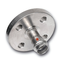 Kołnierz zaciskowy SANHA NiroTherm Press stal nierdzewna DN 32 (35 mm)