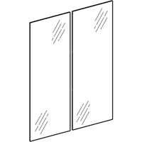 Zestaw drzwi Geberit do szafki z lustrem Option Basic (2 szt.): B=60cm
