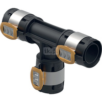 Trójnik Geberit FlowFit, wyrównany: Materiał=PPSU, d=50mm