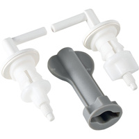 Zawiasy do deski sedesowej miękkiej NOVA (20123)