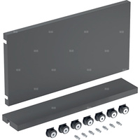 Zestaw serwisowy Geberit do szafki pod umywalkę: Szerokość umywalki=45cm, Lava / Melamina, struktura drewna