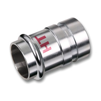 Nypel SANHA NiroSan Press Industry, stal nierdzewna, 42 mm x 48,3 mm (zw x GW)