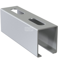 Szyna montażowa NICZUK SZX, gr. 1.25 mm, dł. 4000 mm, stal nierdzewna (ocynk galwaniczny)