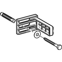 Kątownik montażowy Geberit 8 cm