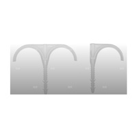 Hak pojedynczy do rury rekuperacyjnej 75mm - 25szt. II