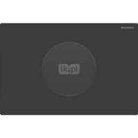 Elektroniczny zestaw uruchamiający WC Geberit, IR, Sigma10, 12cm, czarny mat, easy-to-clean