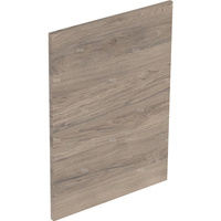 Drzwi do szafki pod umywalkę GEBERIT, kol. orzech włoski hickory melamina, struktura drewna szer.450 mm