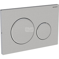 Przycisk uruchamiający Geberit Sigma20, przedni, stal nierdz.-polerowana-szczot.