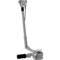 Zestaw odpływowo-przelewowy Geberit PushControl, d52, wysokość 60 cm, z zestawem wykończeniowym: Chrom błyszczący, d=40/50mm