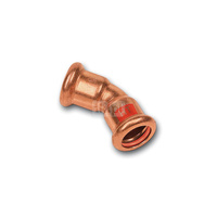 Łuk 45' SANHA Press Solar, Cu, 12 mm (zw x zw)