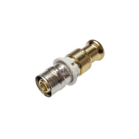 Mufa SANHA 3fit Press pb-free trzyczęściowy, brąz, 16 mm x 12 mm (zw x zw)