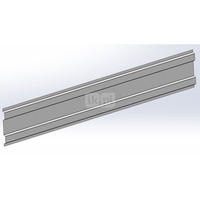 Wiatrownica trapezowa L1850 (1850x285x0,5)