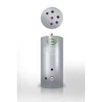 Wymiennik z pojedynczą wężownicą przyłącza od góry - Joule - INDIRECT TOP CONNECTION - 125l + grzałka 3kW 230V + zawór T&P