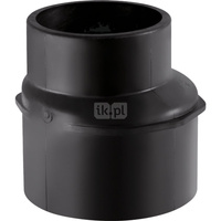Zwężka niesymetryczna GEBERIT Silent-db20 redukcja, PE / polietylen, 110 mm, DN 100 x 56 mm (króciec)