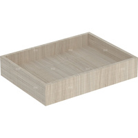 Szuflada wewnętrzna Geberit do dolnej szafki pod umywalkę: Dąb beżowy, Szerokość umywalki=45cm