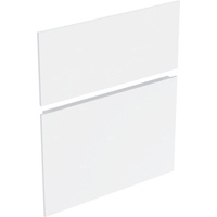 Zestaw frontów szuflad do szafki bocznej GEBERIT, kol. biały