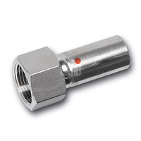 Przejściówka SANHA NiroTherm Press, stal nierdzewna, 22 mm x 3/4'' (zz x GW)