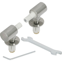 Zestaw zawiasów Geberit do pokrywy pisuaru Flow, wolne opadanie (2 szt.)