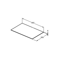 CONCA BLAT CERAM. 80 X 50.5 CM WHM BC/NC