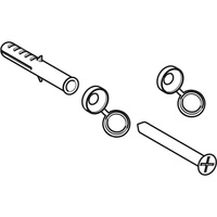 Śruba mocująca Geberit: Biały