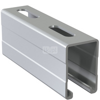 Szyna montażowa NICZUK SZMH, gr. 2.5 mm, dł. 2000 mm, stal nierdzewna (ocynk galwaniczny)