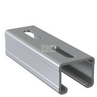 Szyna montażowa NICZUK SZMB, gr. 3 mm, dł. 2000 mm, stal nierdzewna (ocynk galwaniczny)