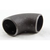 Kolano hamburskie AGAFLEX, stal, DN 150 (połączenie spawane x połączenie spawane)