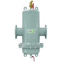 Separator mikropęcherzy REFLEX TW 150 R, 10 bar / 110'C, DN150/PN16, z kołnierzem rewizyjnym, kolor: szary