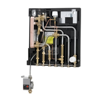 Danfoss EvoFlat MSS 2, w/bypass, w/1 CW meter, w/EPP front, w/HTC, w/circulation, w/safety valve, w/TWA 24V, w/ESMC, w/Danfoss Icon Expansion Module, 49kW