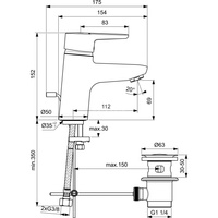 CONNECT BLUE BATERIA UMYW. METAL. KOR.