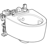 Miska ustępowa częściowo wyposażona, do Geberit AquaClean Mera: Biały-alpin