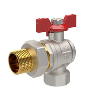 Zawór kulowy ARCO SENA VA30 1'' x 1 1/4'' GW x GZ, uchwyt: motylek