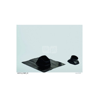 Uniwersalny przepust dachowy, czerwone, do wyprowadzenia dachowe, czarnego, do nachyleń dachu 25 st.– 50 st., stosowany do fi150/180 mm