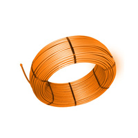 Rura PE-RT I/EVOH/PE-RT I QIK 17 mm x 2 mm kolor pomarańczowy - kręgi 600m wielowarstwowa gładka