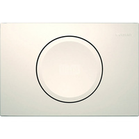 Przycisk uruchamiający Geberit Delta15, przedni, biały-alpin, okrągły