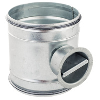 Przepustnica jednopłaszczyznowa, zamykająca z uszczelką DN 200