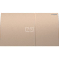 Przycisk uruchamiający Geberit Sigma70, przedni, stal nierdzewna czerwone złoto, prostokątny